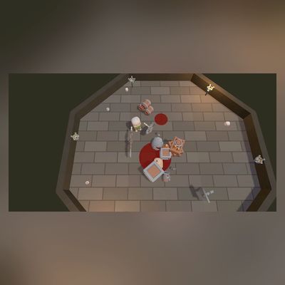 Knight's Waltz —— 物理驱动的俯视角剑斗游戏（Three.js + Rapier，无游戏引擎）