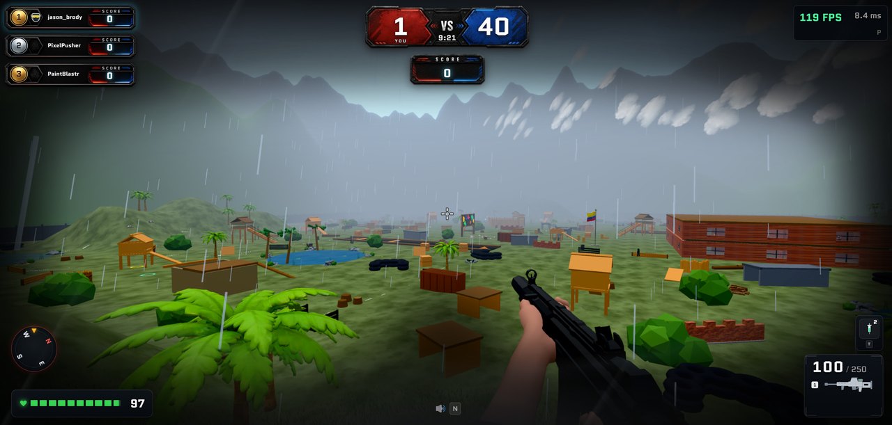 Sploshball — paintball arena