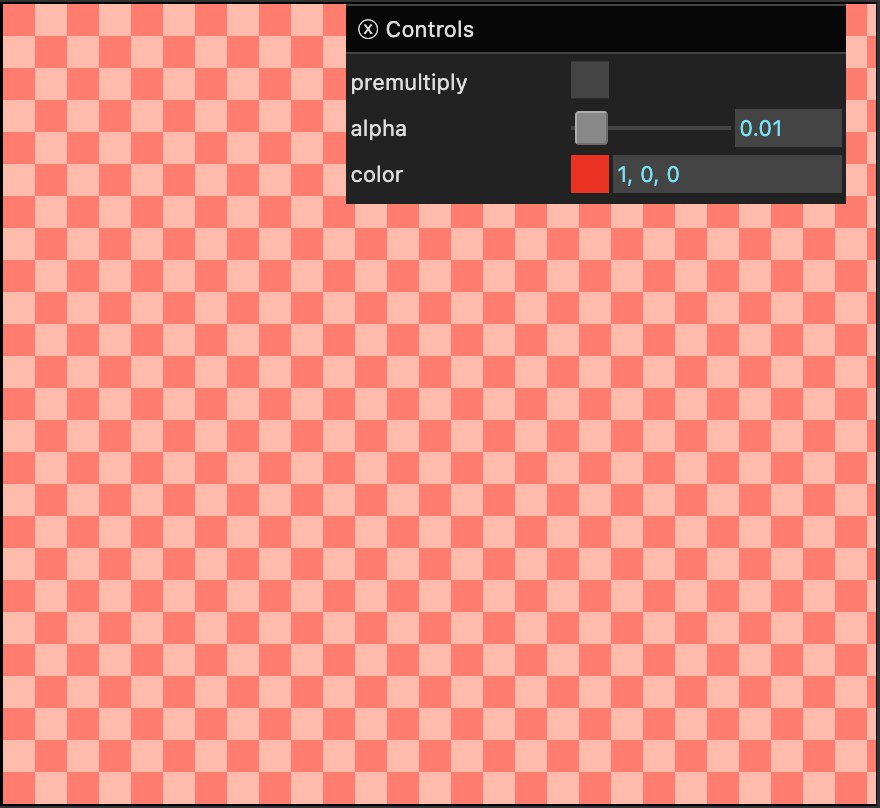 Canvas alphaMode